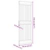 vidaXL Porte NARVIK Naturel 70 x 210 cm Bois de pin massif