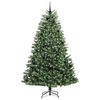 vidaXL Sapin de No&euml;l Artificiel &agrave; Branches Articul&eacute;es Vert 240 cm