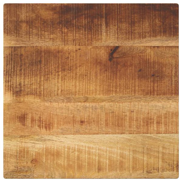 vidaXL Dessus de table 40x40x3,8 cm carr&eacute; bois massif de manguier brut