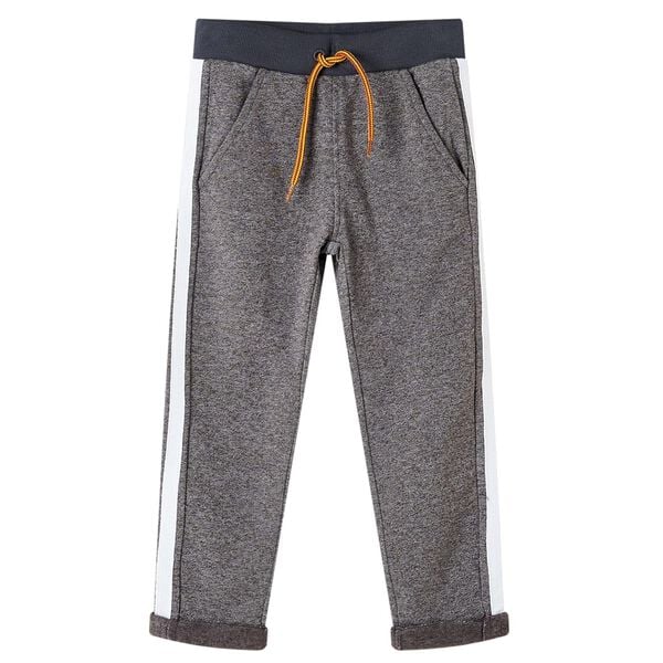 Pantalon de survêtement pour enfants mélange gris foncé 116