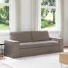 vidaXL Canap&eacute; Taupe Dimensions globales: 222 x 80 x 82 cm (l x P x H)