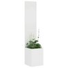 vidaXL &Eacute;cran de confidentialit&eacute; de jardin Fretwork Blanc 32 x 150 cm