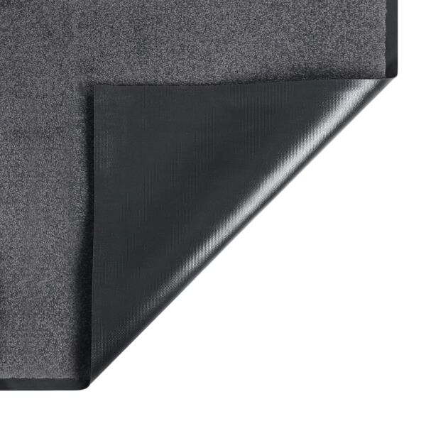 vidaXL Paillasson Anthracite 60x80 cm