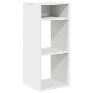 vidaXL Biblioth&egrave;que blanc 34x31x80 cm bois d'ing&eacute;nierie