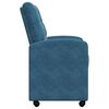 vidaXL Chaises de salle à manger 2 pcs Bleu 58 x 67 x 97 cm Velours