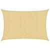 vidaXL Voile d'ombrage sable 3x2 m 100 % polyester oxford