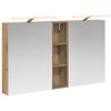 vidaXL Ensemble de Meubles de Salle de Bain 3 pc Ch&ecirc;ne artisanal