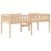 vidaXL Lit pour enfants sans matelas 90x200 cm bois de pin massif