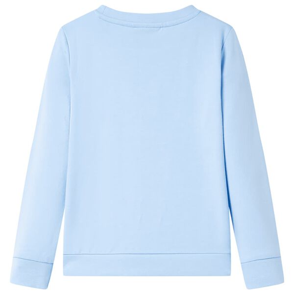 Sweatshirt pour enfants bleu clair 116