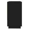 vidaXL Buffet Noir 70x41x75 cm Bois d'ing&eacute;nierie