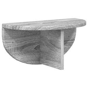 vidaXL &Eacute;tag&egrave;re Murale Montage mural Gris Sonoma 38 x 19 x 19 cm