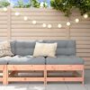vidaXL Canap&eacute;s centraux avec coussins 2 pcs bois massif douglas