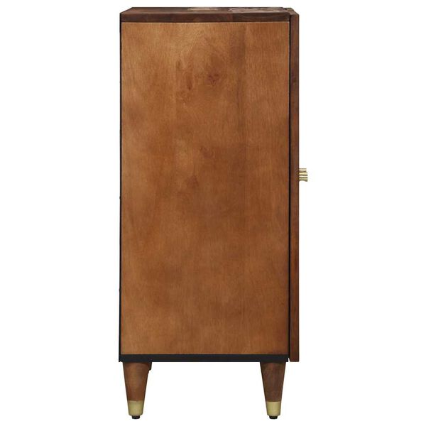 vidaXL Buffet Marron 60 x 33 x 75 cm Bois de mangue massif
