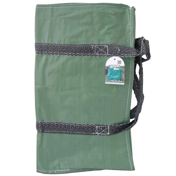 Nature Sac à déchets de jardin carré Vert 325 L 6072401