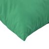 vidaXL Coussins d&eacute;coratifs lot de 4 vert 40x40 cm tissu