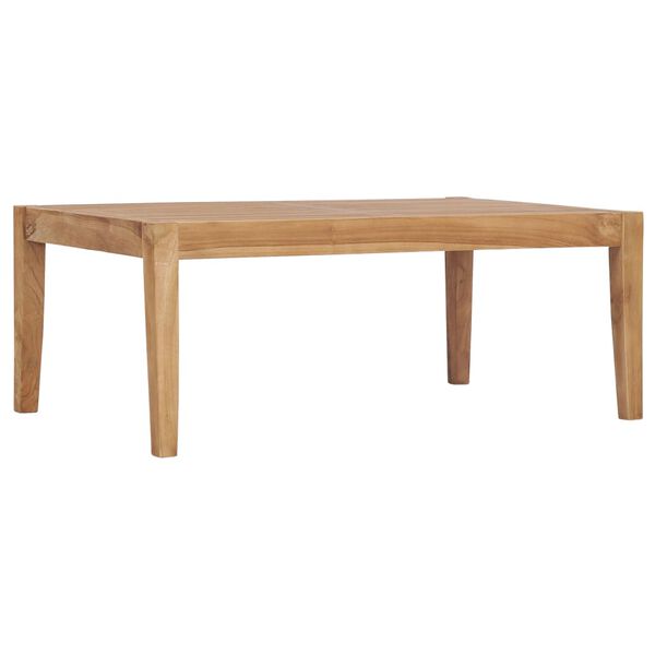 vidaXL Table de jardin 90,5x55,5x30,5 cm Bois de teck solide
