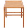 vidaXL Banc de jardin 2 places 120 cm Bois d'eucalyptus solide