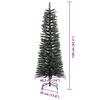 vidaXL Sapin de No&euml;l artificiel Vert 120 cm PVC, plastique et acier