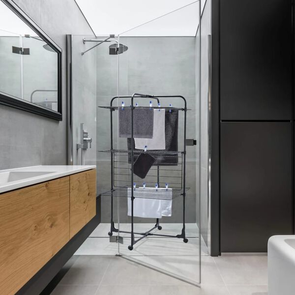 Leifheit S&eacute;choir &agrave; linge Classic Tower 270 noir