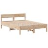 vidaXL Lit biblioth&egrave;que sans matelas 120x190 cm bois de pin massif