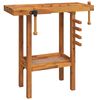 vidaXL &Eacute;tabli avec &eacute;taux 92x48x83 cm Bois massif d'acacia
