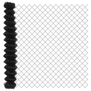 vidaXL Cl&ocirc;ture en treillis m&eacute;tallique 10 x 1,6 m Acier Gris