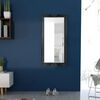 vidaXL Miroir mural style baroque 120x60 cm noir
