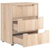 vidaXL Buffet VISNES chêne sonoma 60x40x73 cm bois d'ingénierie