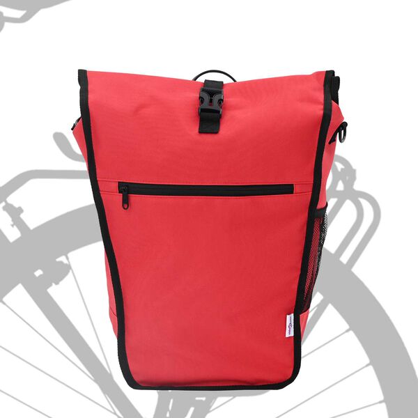 vidaXL Sac à vélo Rouge 34 x 16 x 59 cm Polyester