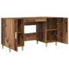 vidaXL Bureau Bois Ancien 140 x 50 x 75 cm Bois d'ing&eacute;nierie