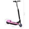 vidaXL Trottinette &eacute;lectrique 120 W Rose