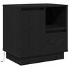 vidaXL Cabinet de chevet 2 pcs Ch&ecirc;ne noir 50 x 34,5 x 50 cm.