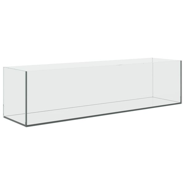 vidaXL Aquarium avec stockage Transparent 80 x 20 x 20 cm Verre
