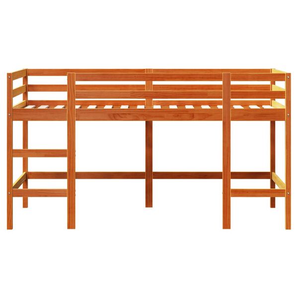 vidaXL Lit mezzanine d'enfants sans matelas avec échelle 90x200 cm
