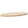 vidaXL Dessus de table 60x30x2,5 cm bois de pin massif ovale