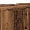 vidaXL Armoire de lavabo de salle de bain Bois Ancien 60 x 30 x 60 cm