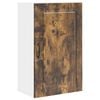 vidaXL Meuble mural PORTO Ch&ecirc;ne fum&eacute; 50 x 31 x 80 cm Bois d'ing&eacute;nierie