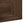 vidaXL Armoire murale chêne marron 75x18x16,5 cm bois d'ingénierie