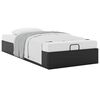 vidaXL Cadre de lit ottoman sans matelas noir 90x200 cm similicuir