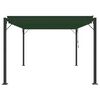 vidaXL Gazebo avec toiture louv&eacute;e Vert 3 x 4 x 2,14 m