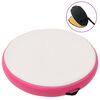 vidaXL Tapis gonflable de gymnastique avec pompe 100x100x15cm PVC Rose