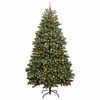 vidaXL Sapin de No&euml;l artificiel avec 300 LED Vert 300 cm PVC et m&eacute;tal