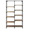 vidaXL &Eacute;tag&egrave;re Bois ancien 100 x 32 x 170 cm Bois d'ing&eacute;nierie