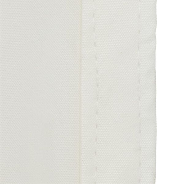 Livin'outdoor Tissu d'ombrage Como Polyester triangle 3,6x3,6 m Blanc