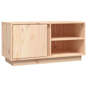 vidaXL Meuble TV 80x35x40,5 cm Bois de pin massif