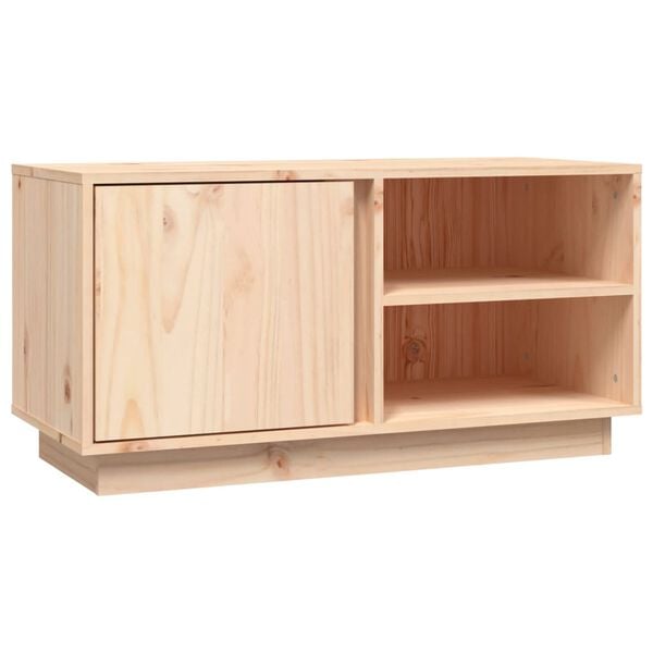 vidaXL Meuble TV 80x35x40,5 cm Bois de pin massif