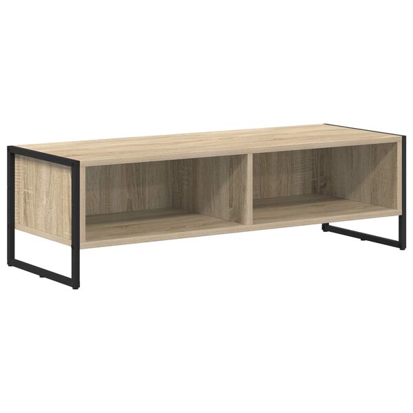 vidaXL Meuble TV Sonoma 100 x 36,5 x 30,5 cm Bois d'ing&eacute;nierie