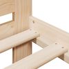 vidaXL Cadre de lit sans matelas 200x200 cm bois massif de pin
