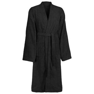 vidaXL Peignoir KINN Noir S Coton