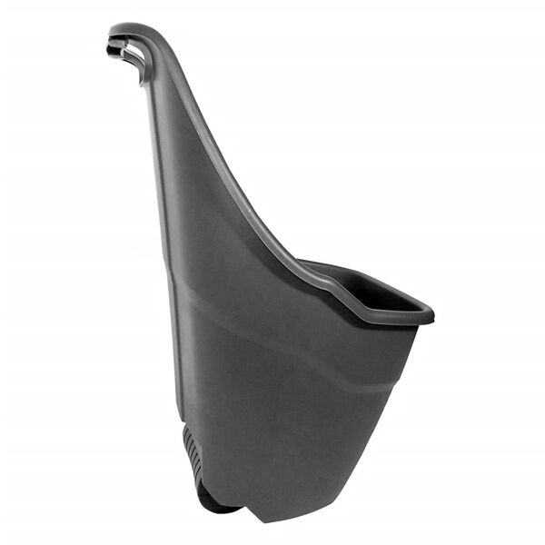 Nature Chariot &agrave; d&eacute;chets de jardin 65 L Gris